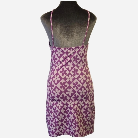 Purple Forever 21 Floral Dress - Picture 4 of 5